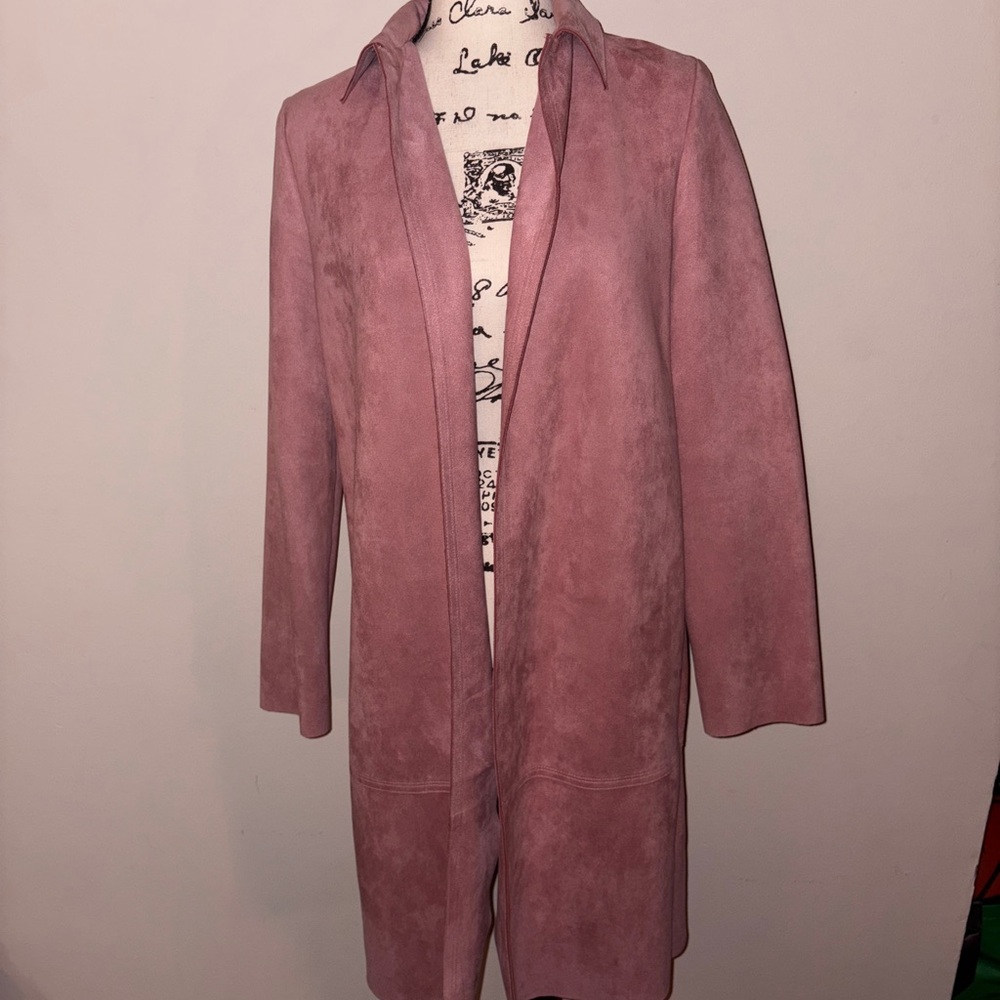 Zara Women's Mauve Trench Coat
